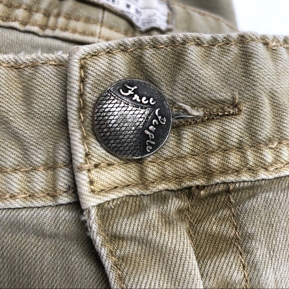 Free people skinny fit tan jeans pants size 30 - Picture 1 of 8